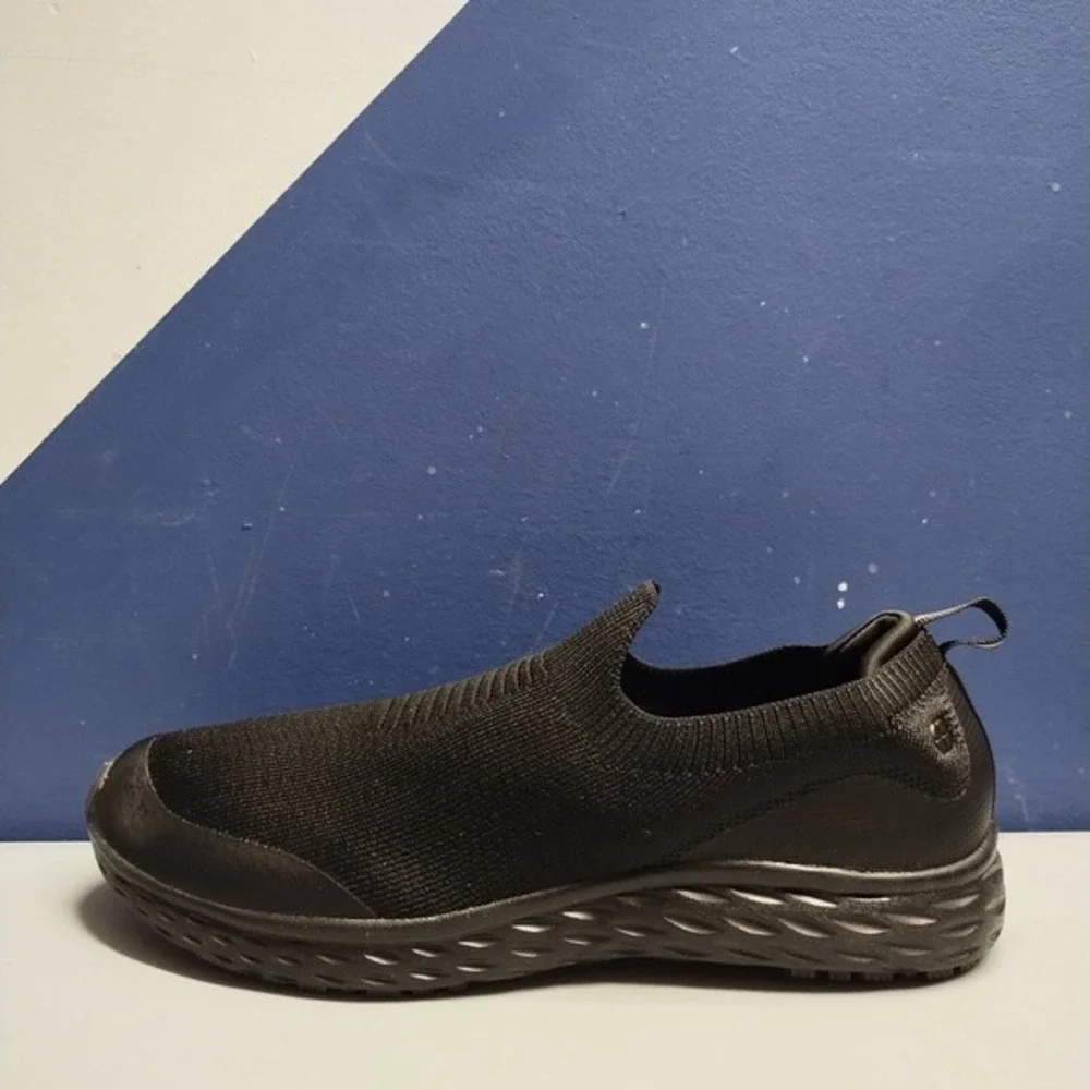 Shoes For Crews Everlight Slip On Sneakers Womens Size 11‎ Black Slip Resistant